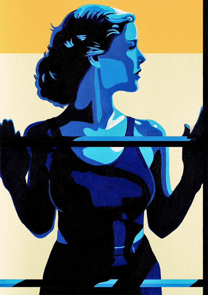 At the window by Adrian Dolente