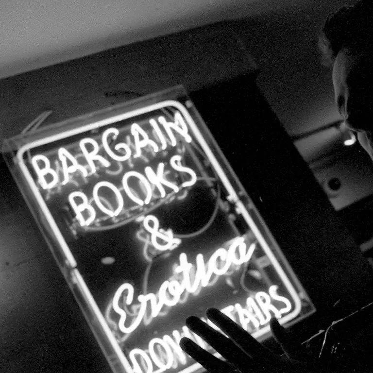 Bargain books, in Soho